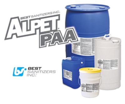 Best Sanitizers Alpet Peracetic Acid Sanitizers