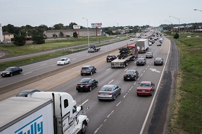 Traffic Flows On 1 270 Northbound In The St Louis Area