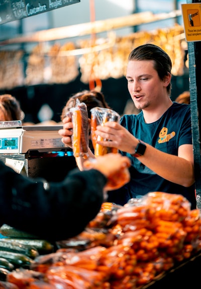 Man Holding Food 3459341