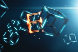 Blockchain Stock Image Cubes