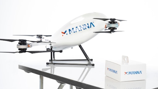 Just Eat and Manna to Launch Flying Food Delivery by Drone in Ireland Food Logistics