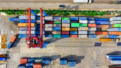 Aerial View Of Containers 2231742