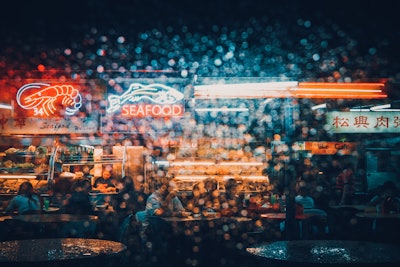 Architecture Blur City Colorful 1064136