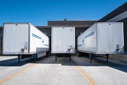 Three White Enclosed Trailers 1267325