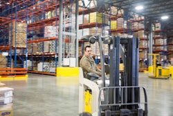 Legacy Foodservice Alliance Forklift Warehouse Photo
