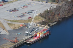 Port Of Virginia Barge