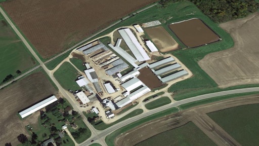 Aerial photo of the Statz Brother’s farm.