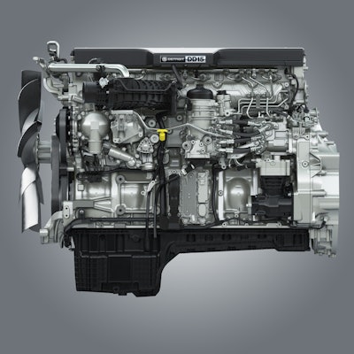 Daimler’s Detroit Dd15 Engine