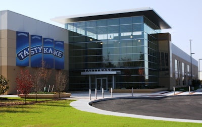Liberty Property Trust Tasty Baking Co. in Philadelphia, achieved LEED Silver. The 345,000-square-foot manufacturing facility includes production, warehousing and distribution space.