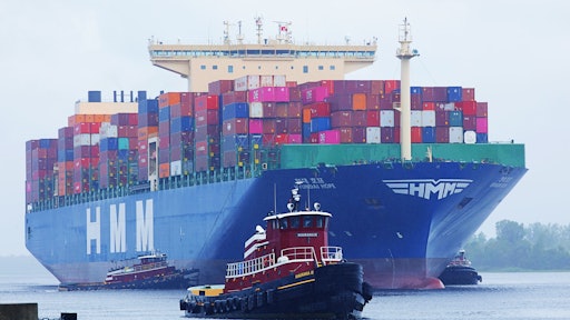 Mv Hyundai Hope Arrives To Port Of Wilmington
