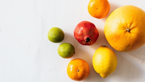Composition Of Ripe Fruits On White Table 4230662