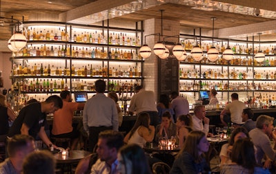 Group Of People Gathering Inside Bar 1058277