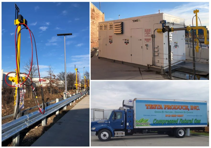 U.S. Gain Builds New Fueling Station for Testa Produce | Food Logistics