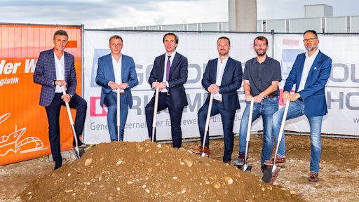 The official ground breaking ceremony for a new location with a total of 70.000 square meters.