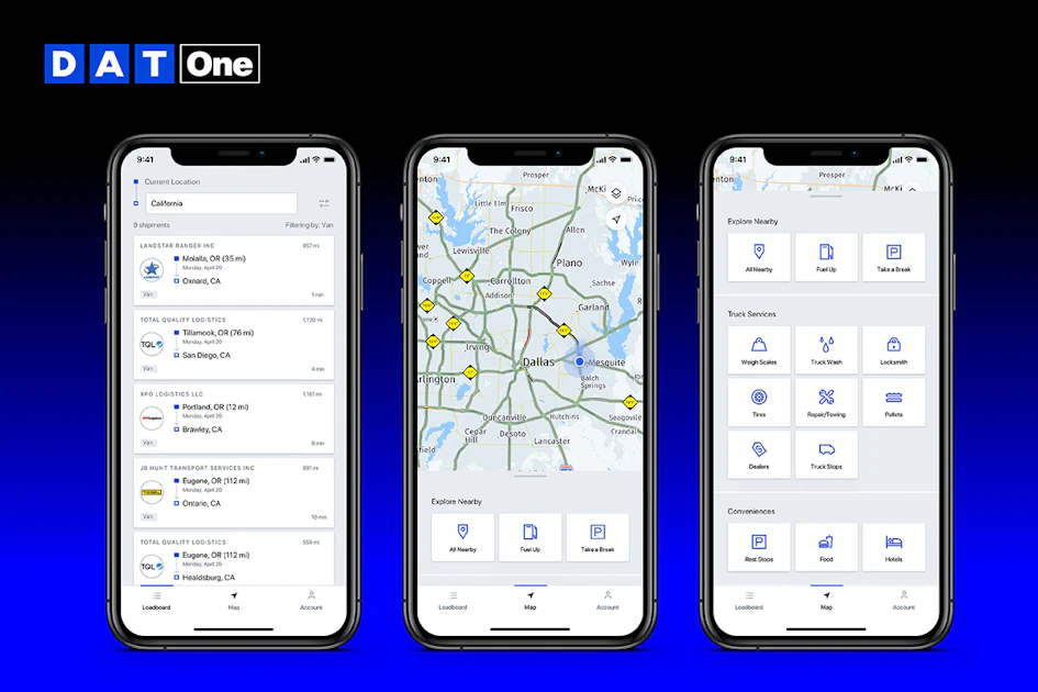 Dat One Pro DAT Launches New, All-In-One, Mobile App to Make Life Easier for Truck ...