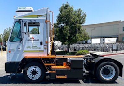 Mc Lane Pure Electric Orange Ev Truck