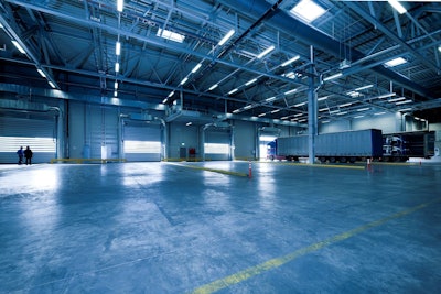 Interior Of Empty Parking Lot 257636