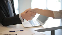 Person In Black Suit Hired An Employee 3760069