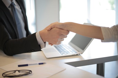 Person In Black Suit Hired An Employee 3760069