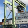 Hybrid Rubber Tire Gantry Cranes