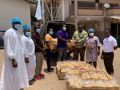 Olam Grains Bread Donation Ghana