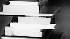 Black And White Books Education Facts 433333