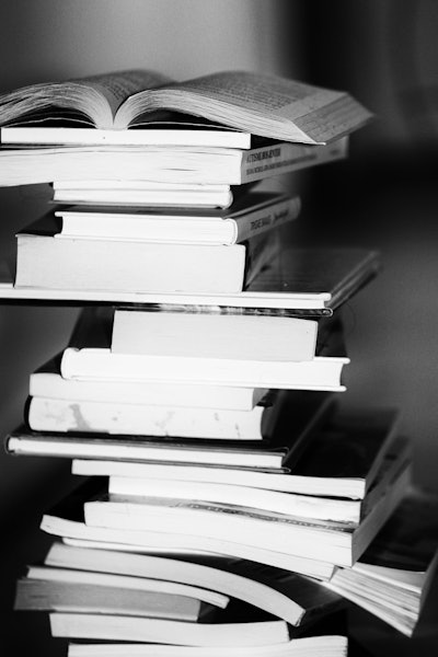 Black And White Books Education Facts 433333