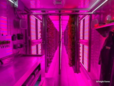 Freight Farms Greenery Customer Farm