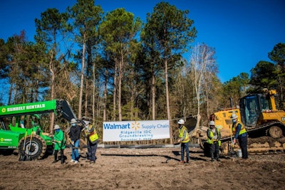 Walmart started construction on its nearly 3-million-square-foot distribution center in Dorchester County, S.C. (Photo/Stephen Blackmon)