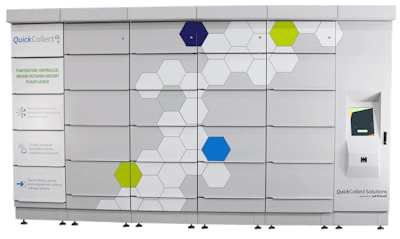 Bell And Howard Quick Collect Gl Refrigerated Locker