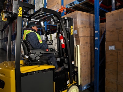 New additions to lift trucks make cold warehouse operations more comfortable for workers.
