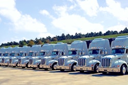 Golden State Foods Qcd Trucks Lined Up