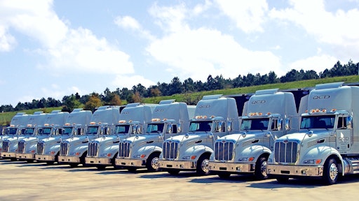 Golden State Foods Qcd Trucks Lined Up