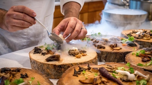 Pexels Chef Preparing Vegetable Dish On Tree Slab 1267320 5f1ef93ec3169