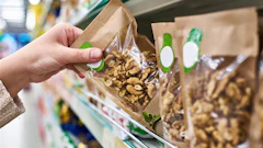 Greener packaging is now more popular in CPG food products.