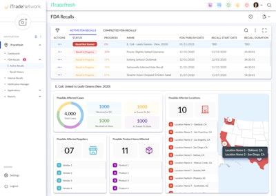 iTradeNetwork launched a Bioengineered Food Disclosure module and a new Advanced Shipping Notification (ASN) compliance solution that allows suppliers to communicate the provenance of any commodity on a purchase order to their buyers from anywhere.