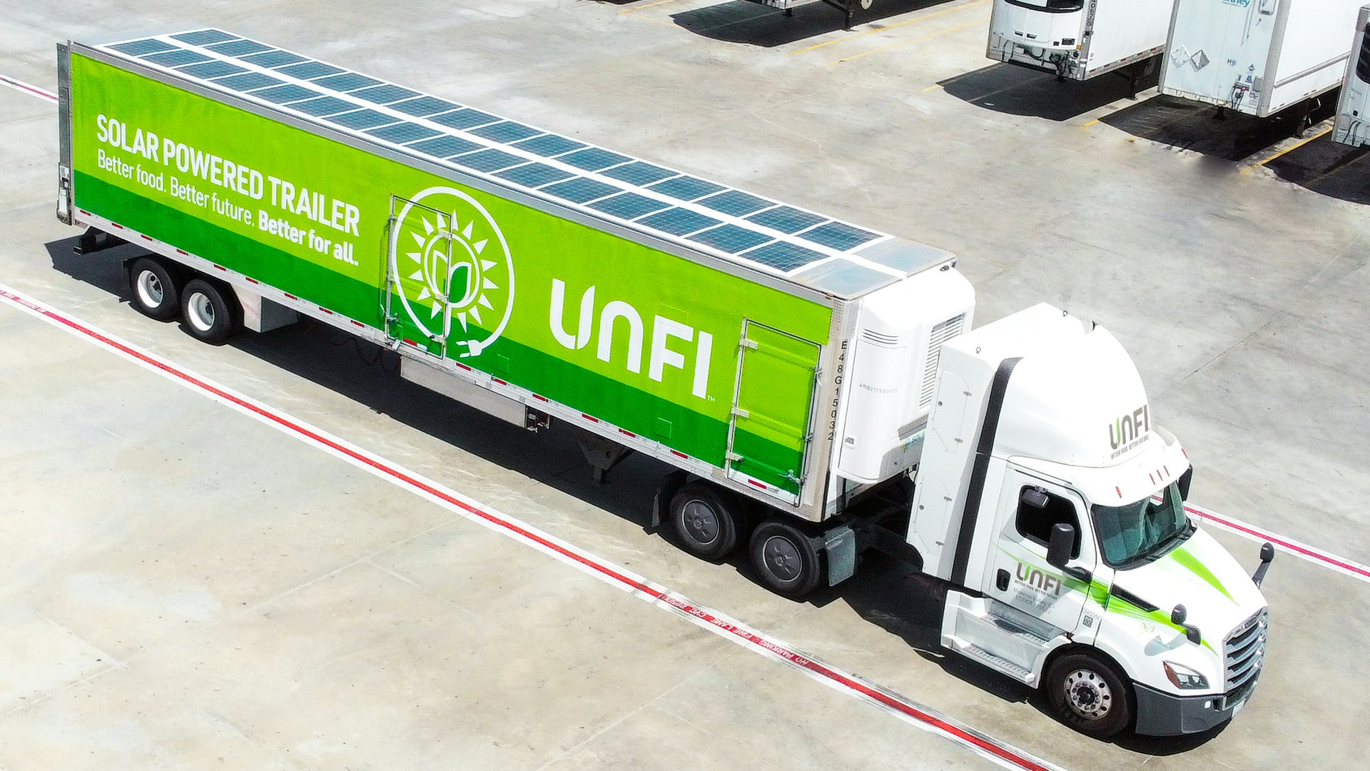 unfi-rolls-out-all-electric-refrigerated-trailers-food-logistics
