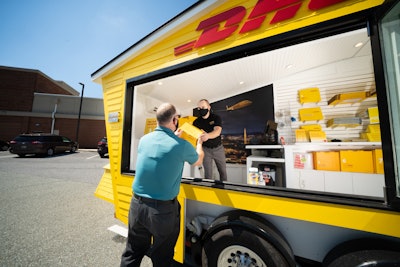 Dhl Pop Up