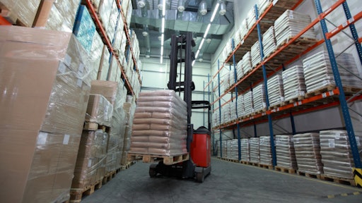 Interstate Cold Storage Warehouse Forklift
