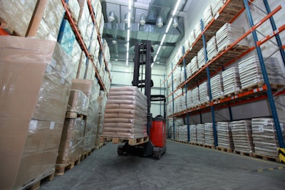 Interstate Cold Storage Warehouse Forklift
