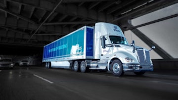 Autonomous trucks help optimize drive time.