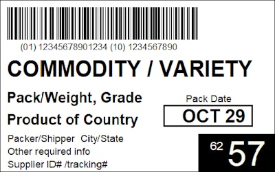 Labeling accuracy plays a key role once a product recall is initiated.