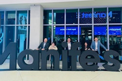 The Supply Chain team at Manifest (left to right): Brian Hines, account executive; Alexis Mizell-Pleasant, managing editor; Jason DeSarle, brand director; Marina Mayer, editor-in-chief; Jay Gagen, account executive.