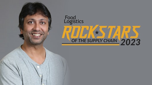 Nitin Gupta, founder and CEO of Beans.ai, was named the overall winner of Food Logistics’ 2023 Rock Stars of the Supply Chain award.