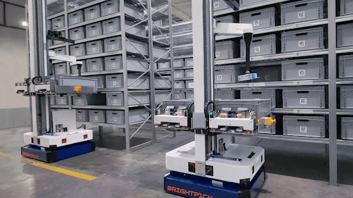 Gridpick Robotics Autonomous Mobile Picking Robot for Order Fulfillment | Food Logistics