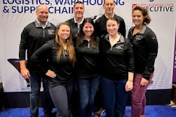 The Food Logistics and Supply & Demand Chain Executive team at their booth.