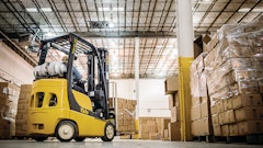 Perc Propane Forklift Food Logistics