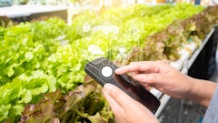 Artificial intelligence helps farmers operate smart farms.