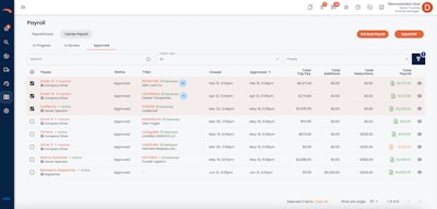 Smarthop Payroll Screenshot