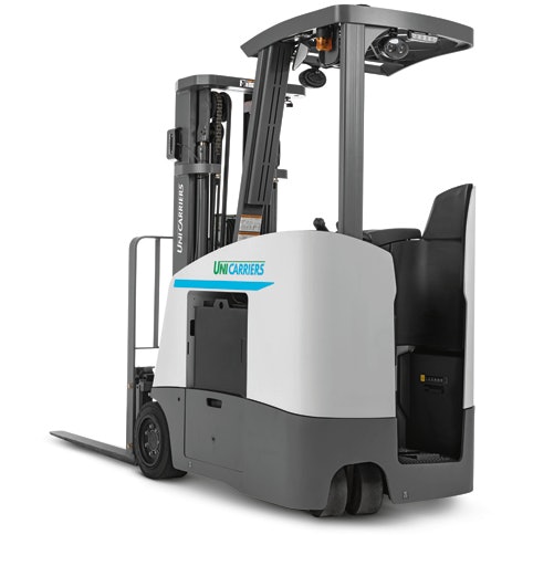 Electric Stand-Up Counterbalanced Lift Truck to Revolutionize Warehouse  Efficiency | Food Logistics